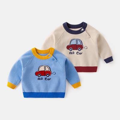 China 2020 New Design Winter Newborn Baby Sweater Cardigan Knitted Warm Breathable Children Hood Clothes for sale