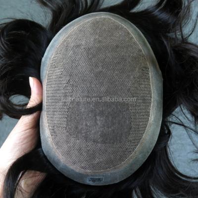 China Freestyle Hair Piece Replacement For Man Injection M-LACE Lace Wig Silk Top Tape And Glue for sale