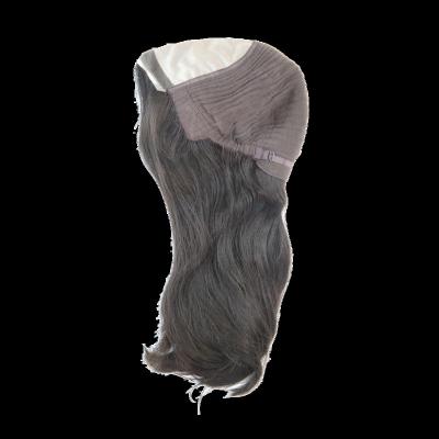 China Best Quality Virgin European Remy Human Hair Natural Straight Cuticle Jewish Wig Women Hand Tied Mono Top Wig With French Lace Front for sale