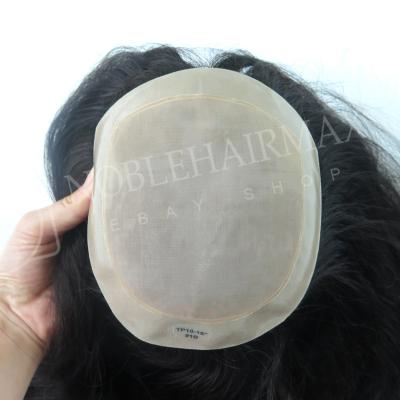 China Freestlye TP10 Remy Poly Hairpiece Mono End Centerpiece Hairpiece Female Topper Hairpieces Frestlye Coating Hair Pieces Topper For Women for sale