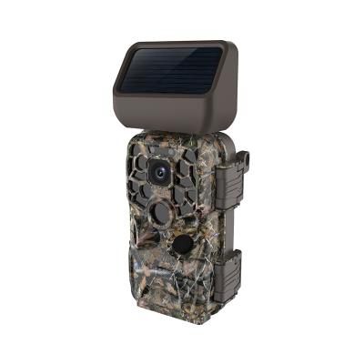 China Weather-Resistant Solar Panal Wild Deer Hunting Video Remote 2.7K WiFi Trail Camera for sale