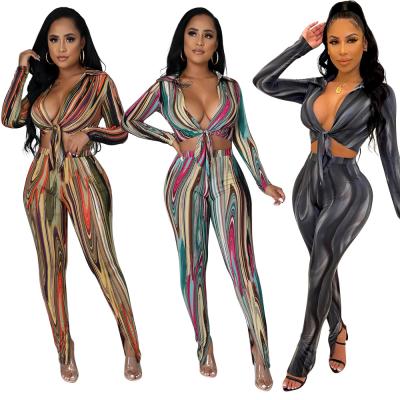 China Autumn fashion viable spandex plus size women's sets shein 2022 newcomers suits set for women for sale