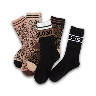 China Hot Supplier Fashion Factory Designer LOGO Winter Socks Breathable Customized Luxury Customized Designer Socks Famous Brands for sale