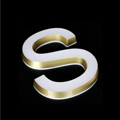 China New Buildings Style 12V LED 3D Channel Letter Sign for sale