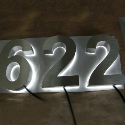 China Buildings Hotel Home Address And Room Led House Numbers for sale