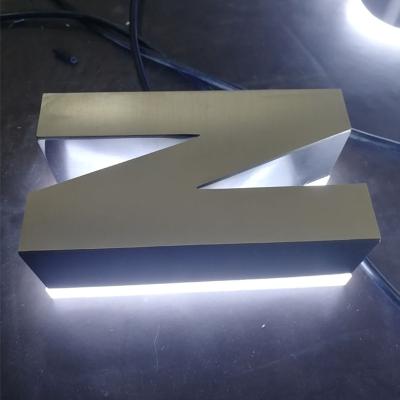 China High Quality Large Buildings High End Finish Exterior Exterior 3D Channel Letters for sale