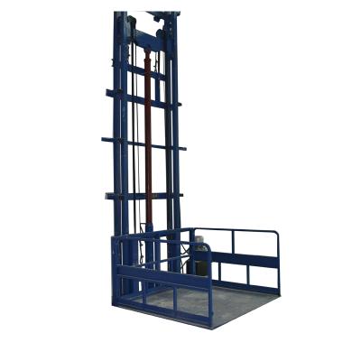 China Hotels hydraulic main-rail cargo lift platform designed as requirements for sale