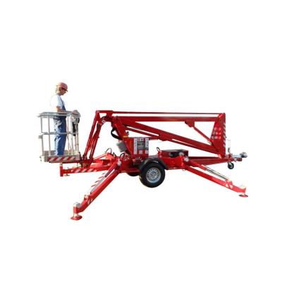 China Manufacture Direct Sales Different Kinds Lifting Sizes Economical Trailer Mounted Articulated Lifting Platform Standard for sale