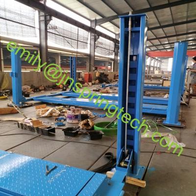 China Auto Repair CE Approved 3.5T 4 Post Scissor Car Lift For Wheel Alignment for sale