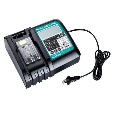 China Factory Price 7.2V 14.4V 18V 1 2A 3A 4A 5A 6A Makitas BL1830 Universal 2 Port DC18RC Battery Charger Left Charger DC18RC DC18RD DC18RF for sale