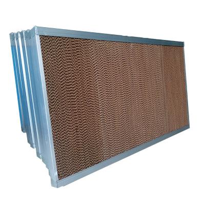 China Farms Factory Direct Sales Chicken Wall Mounted Poultry Evaportive Cooling Pad for sale