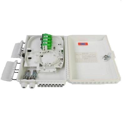 China FTTH FTTB FTTX Network 1x16 PLC Splitter Box FDB Fiber Distribution Box Fiber Termination Box for sale