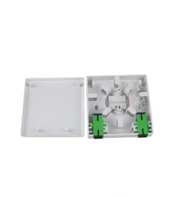 China Home-Box-Network-2 Rj45 86 30pcs Fiber Optic Front Plate Plastic Panel Information-Ftth Box-FTTH FTTB FTTX Network Fiber for sale