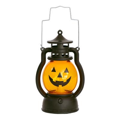 China Beautiful 2021 High Quality Plastics Halloween Led Pumpkin Light Decorations Lantern for sale