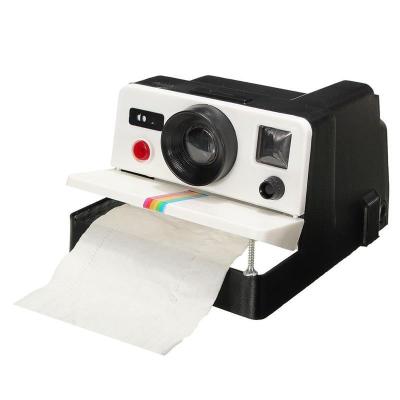 China Retro Cute Cute Camera Toilet Paper Roll Paper Box Tissue Paper Box for sale