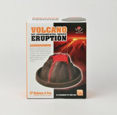 China DIY Practice Practical DIY Science Experiment Kits Play Volcano Experiment for sale