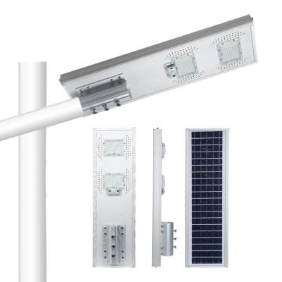 China ROAD PEIHU New Design All In One Die Casting Aluminum 50W 100W 150W 200W Waterproof Outdoor Solar LED Street Light for sale