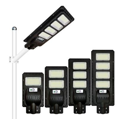 China ROAD PEIHU 30w 60w 90w 120w Road Light Outdoor Solar Panels All In One Solar LED Street Lights With Remote Control for sale