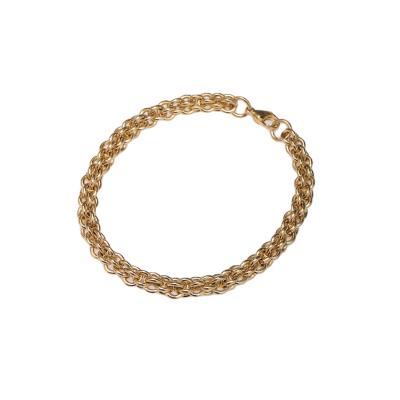 China CLASSIC Custom Chain Stainless Steel Bracelet Link Chain Silver Gold Plated Jewelry For Men for sale