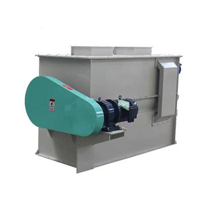 China food & Beverage Plant Feed Processing Animal Feed Mixing Powder Mixer Machine Price Livestock Feed Mixer SLHY for sale