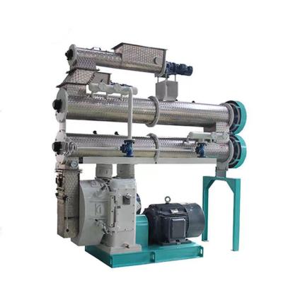 China food & Beverage Plant With Double Conditioners Feed Pellet Making Machine Fish Feed Pellet Machine for sale