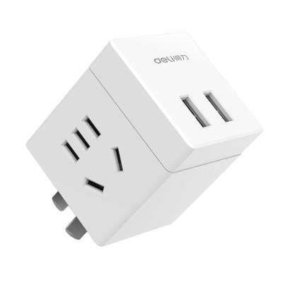 Chine Petite prise sans fil avec 2 trous et 2 ports USB Convertisseur intelligent Logo du client à vendre