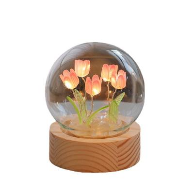 China Graduation Occasion Tulip Night Light Material Pack for March 8th Festival Event Gift for sale