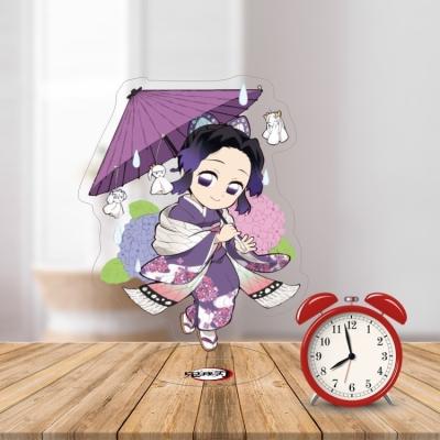 China Ghost Slayer Blade Acrylic Standing Card for Student Anime Desktop Cartoon Souvenir for sale