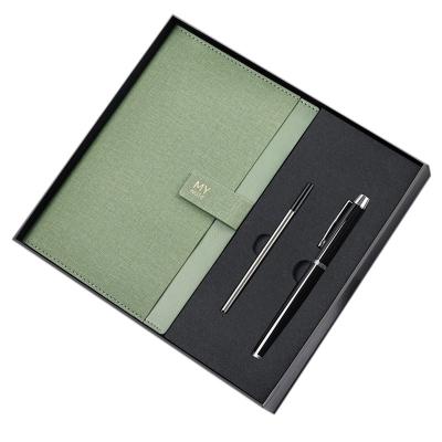 China Professional A5 Notebook Set Custom Logo Pen Pen Refill Signature Pen Business Gift Box for sale