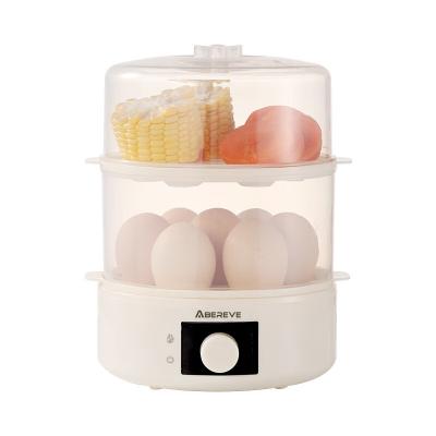 China Hotel and Resort Double Layer Egg Cooker Small Power Steamer for Household Dormitories for sale