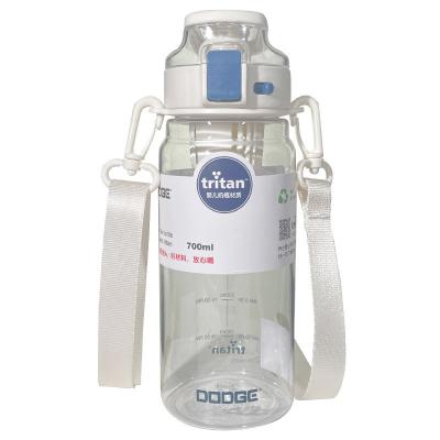 China Dodge Summer Tritan garrafa de água grande capacidade 700/900ml para organizações sem fins lucrativos à venda