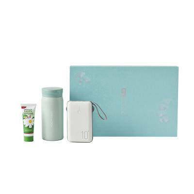 China Le Kou Life Gift Set Insulation Cup 200ml Mobile Power Hand Cream for Thank You Gifts for sale