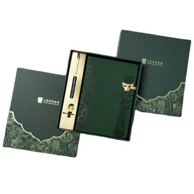 China A5 Notebook Bookmark Signature Pen Cultural and Creative Gift Set with Custom Logo for sale