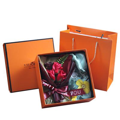 China Sports and Games Must-Have Silk Scarf Souvenir Set with 1 Color Graphics Printing for sale