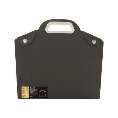 China Minimalist Style and Functionality Snap-On A4 File Folder for Portable File Storage Box for sale