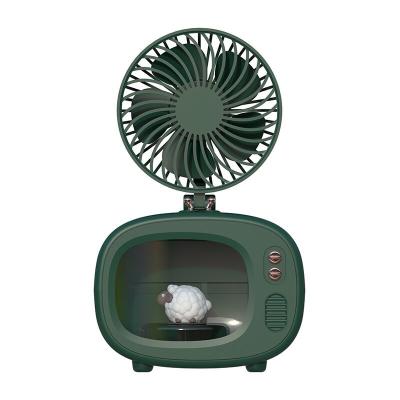 China Summer Gift for Agriculture Small Fan TV Humidifier Multi-functional and Cute Design for sale