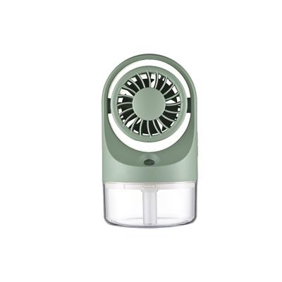 China Desktop Water-Cooled USB Mini Fan Turbine Foldable Cold Air Humidification with Spray for sale