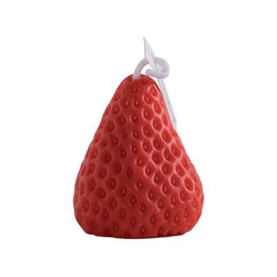 China Add a Pop of Color to Your Desk with this Customizable Strawberry Aromatherapy Candle for sale