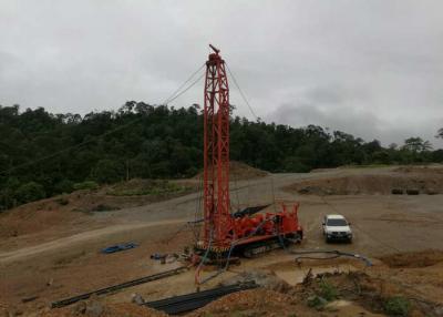 China fundación montada camión de 60T Rig For National Defense Building en venta