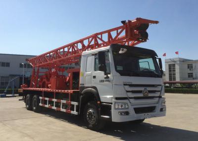 China Top Head Drive 800m Trailer Mounted Water Well Drilling Rig for sale