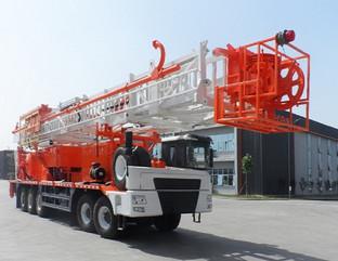 China Two Man Exploration Truck Mounted Drilling Rig For 600m ISO Certification for sale