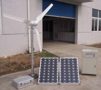 China ISO Complementation Hybrid Solar Wind Generator System For Power Generation for sale