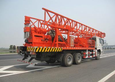 China 45kw 1300m Depth Core Drill Rig Truck Mounted R4105P  For Water Well for sale