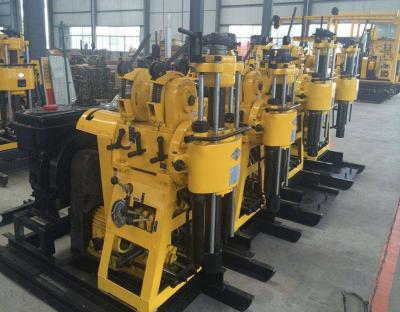 China Double Cylinder Hydraulic Feeding Rotary Type Core Drilling Rig for sale