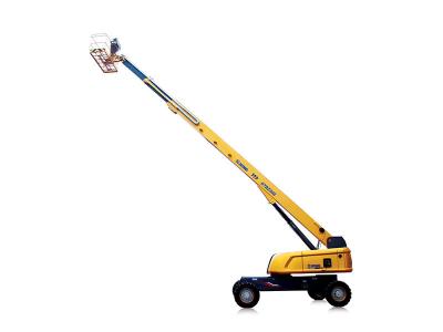 China Straight Arm 480KG Aerial Work Platform ISO Certification  Electrically Controlled Steering for sale