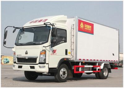 China 116HP Municipal Work Truck Enegy Saving 4×2 -25℃ Refrigerator Car for sale