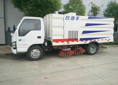 China 140 HP Sub engine power Road Sweeper Machine 16000kg Maximum Total Mass for sale