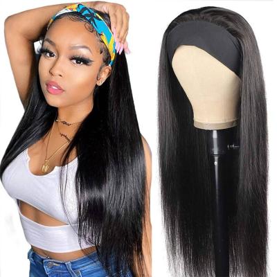 China Top Selling Wholesale High Quality Wigs Curly Headband Wig Vendor Headband Hair Wigs For Black Women for sale