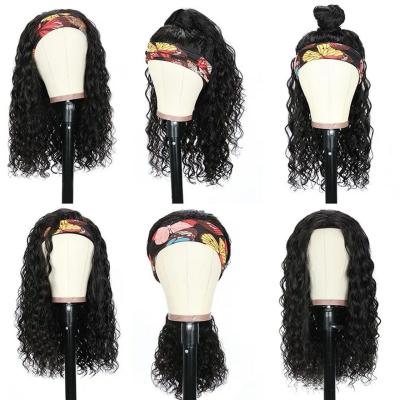 China Wholesale Cheap Italian Wave Headband Wig, Hair For Black Women, Loose Deep Hair Wig for sale