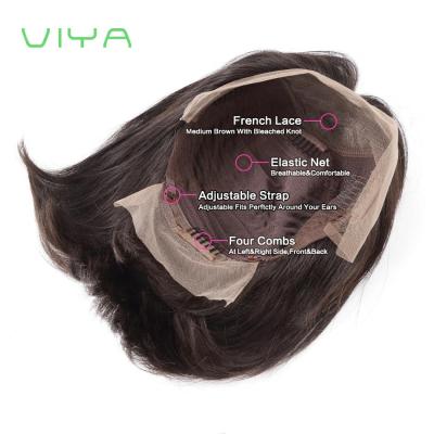 China Raw Unprocessed Brazilian Natural Black Virgin Human Hair 180% Brazilian Bob Hair 180% Lace Front Wigs Bob Wigs No Tangle No Shedding Bob Wigs for sale